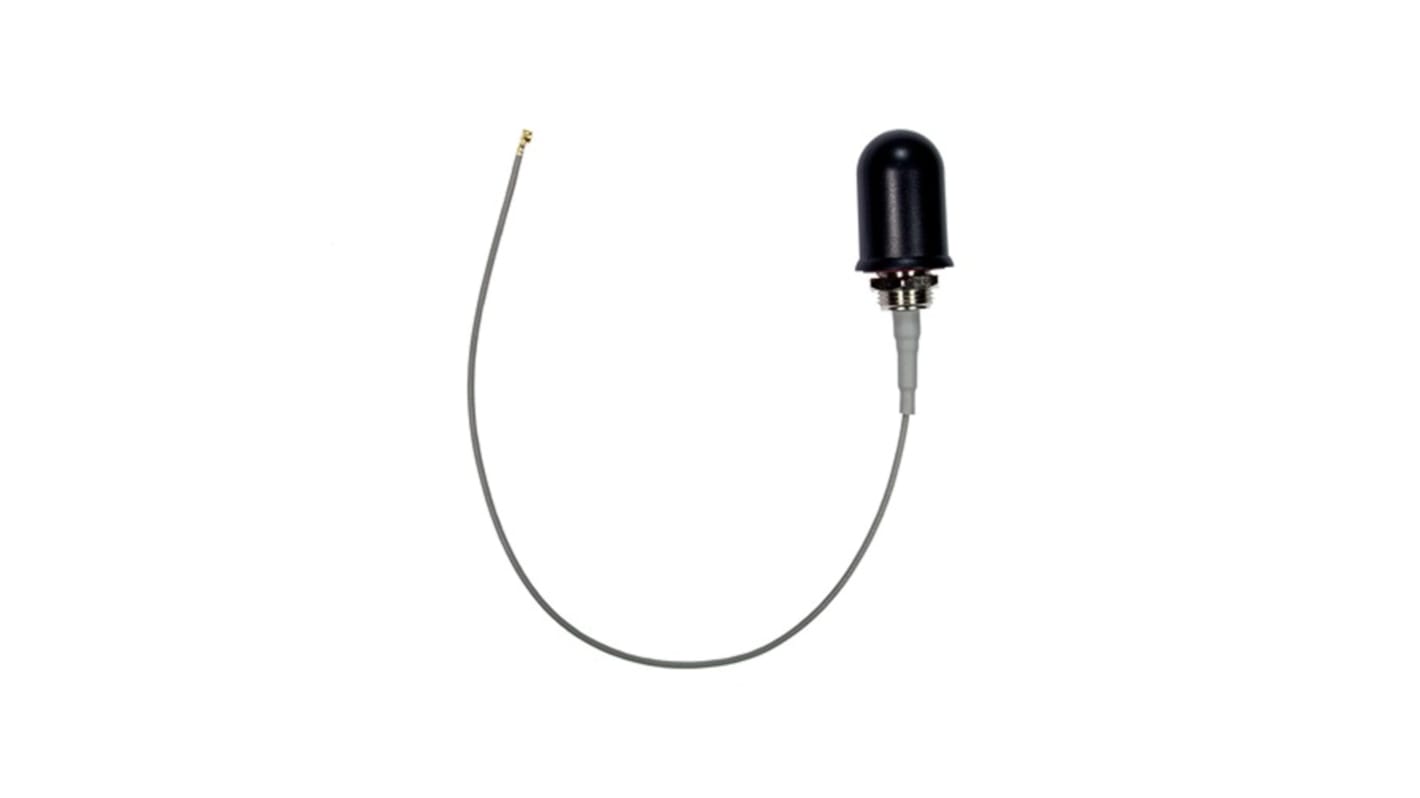 TE Connectivity ANT-DB1-WRT-MON-UFL Dome WiFi Antenna with SMA Connector, Bluetooth (BLE), WiFi, ZigBee