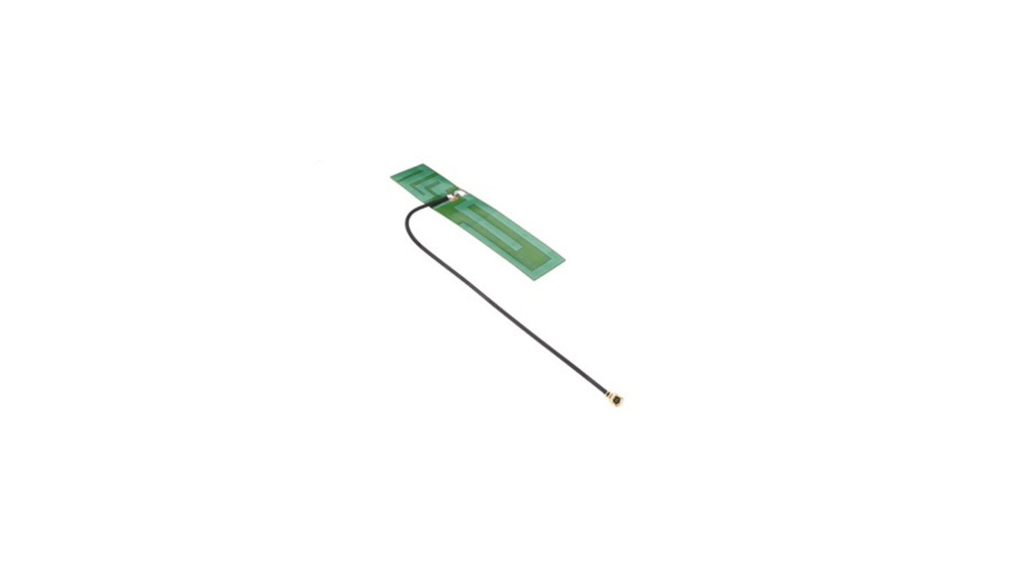 Antenna multibanda TE Connectivity ANT-LPC-FPC-100 Adesivo FPC, Interno U.FL 5.5dBi Banda ISM, LoRaWAN ANT-LPC-FPC