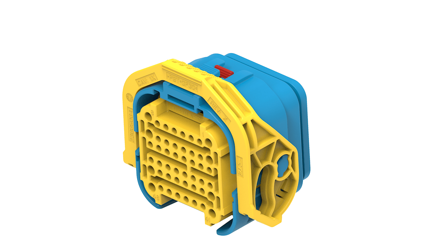 TE Connectivity, 2366494 Connector Housing Receptacle 48 Way, Cable Termination