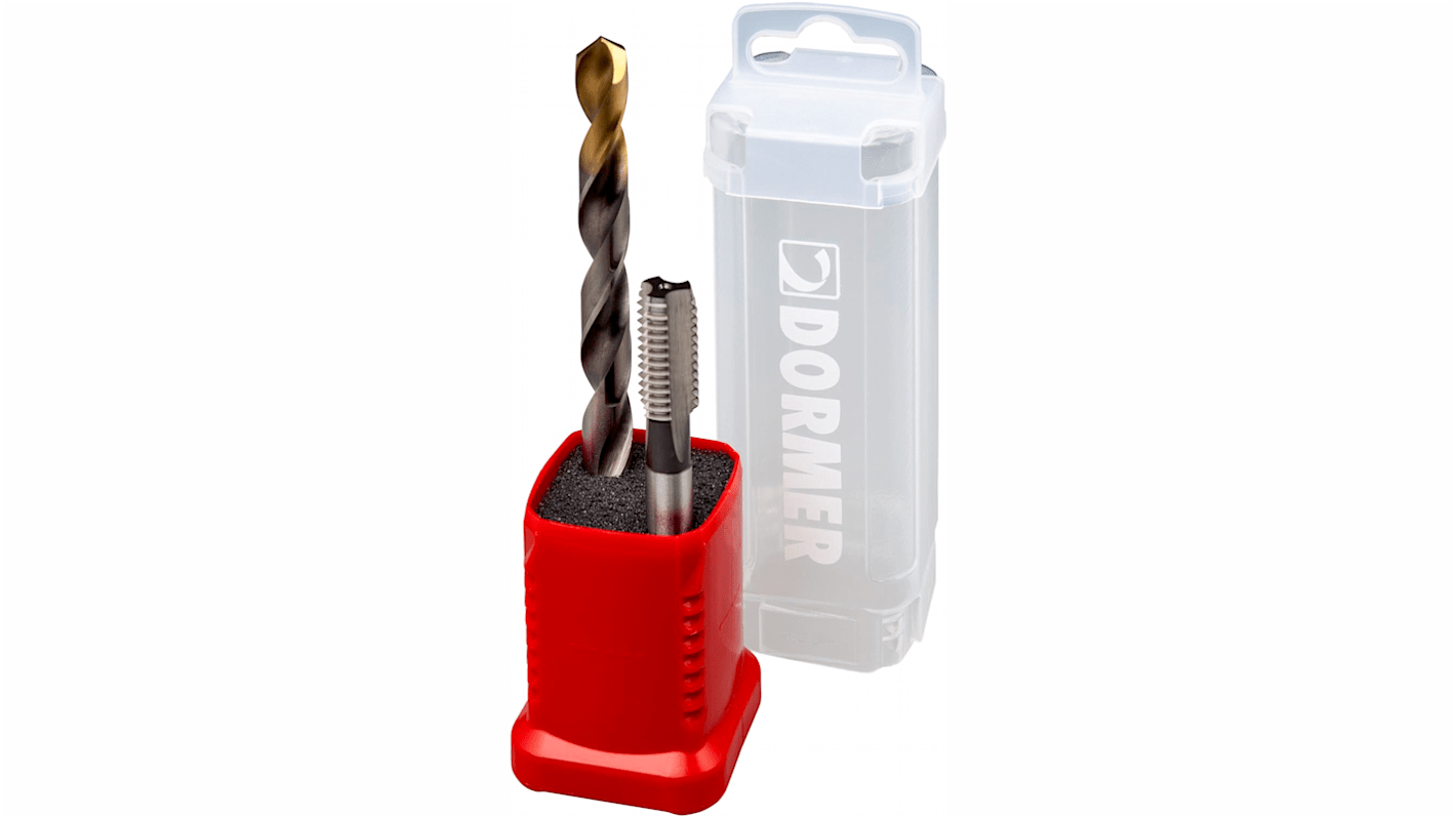 Dormer 2-Piece Twist Drill Bit Set for Multi-Material