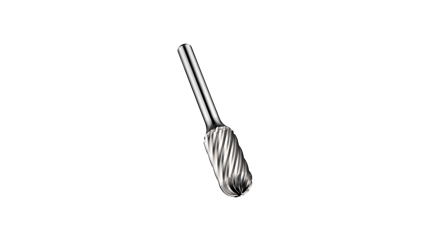 Dormer Ball Nosed Cylinder Deburring Tool, 6mm Capacity, Carbide Blade