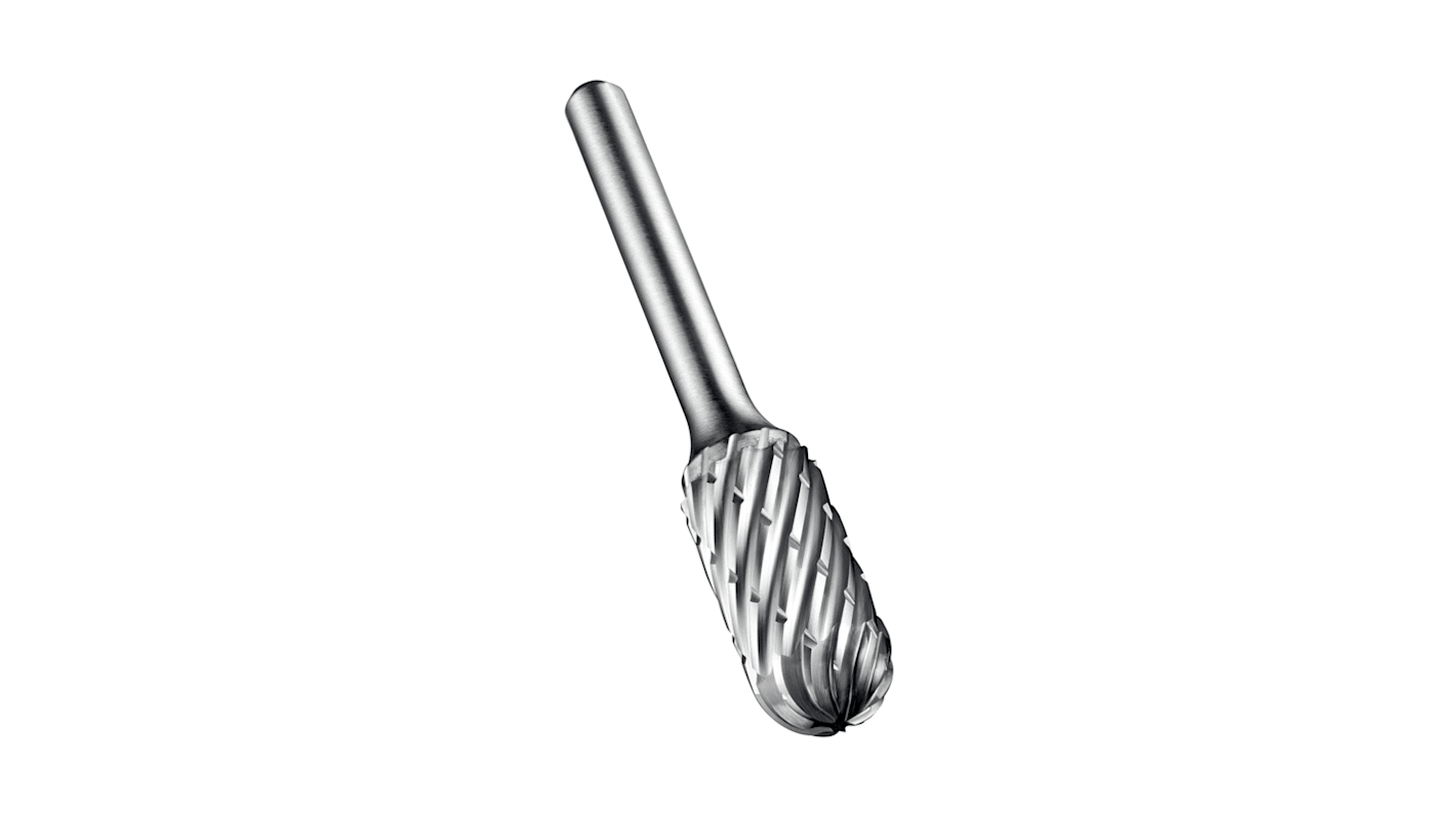 Dormer Ball Nosed Cylinder Deburring Tool, 12.7mm Capacity, Carbide Blade