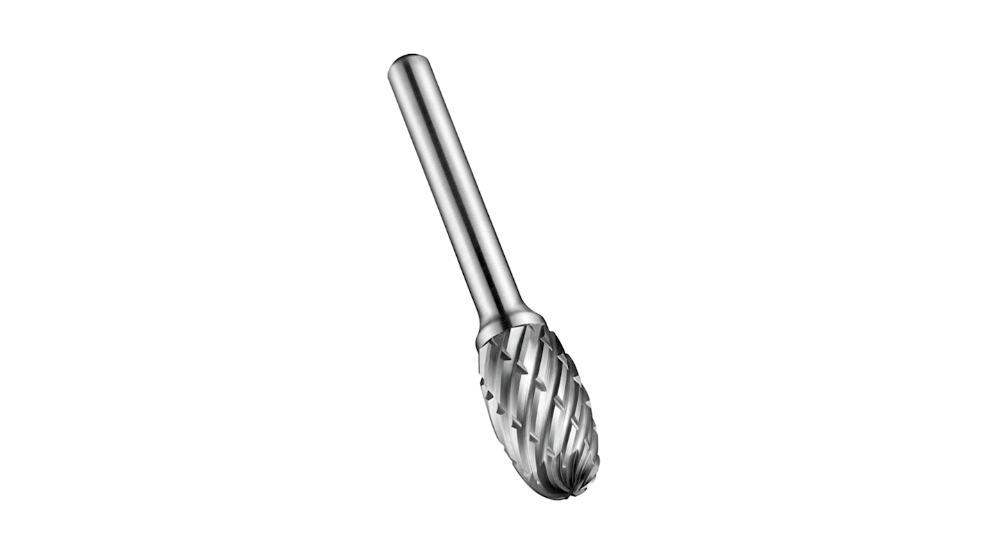 Dormer Oval Deburring Tool, 12.7mm Capacity, Carbide Blade