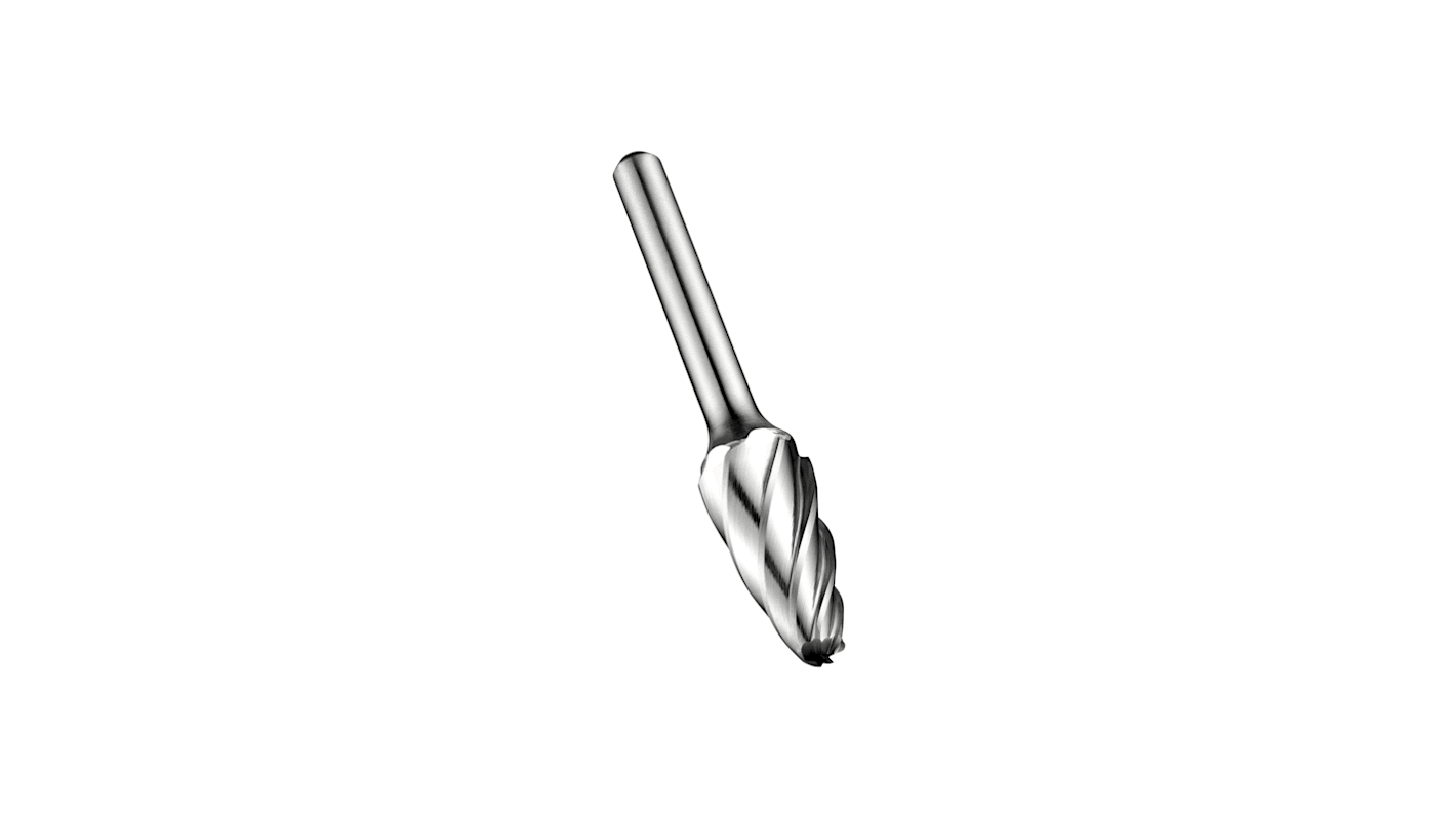 Dormer Ball Nosed Tree Deburring Tool, 6mm Capacity, Carbide Blade