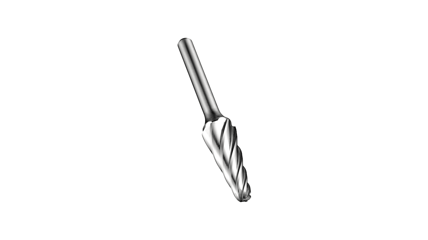 Dormer Ball Nosed Cone Deburring Tool, 9.6mm Capacity, Carbide Blade