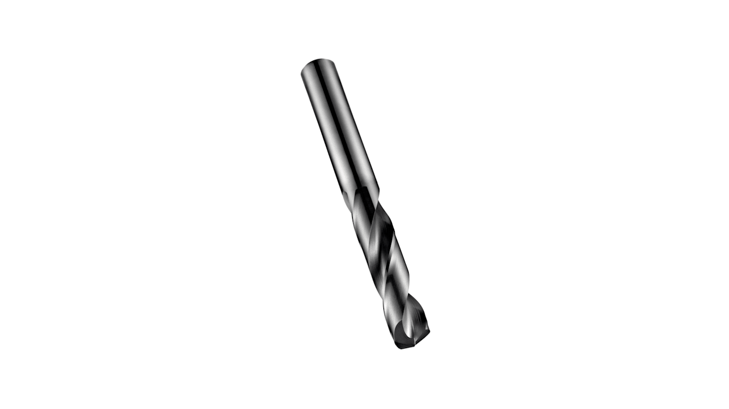 Dormer R458 Series Aluminum, Steel Core Drill Bit, 10.1mm Diameter, 102 mm Overall