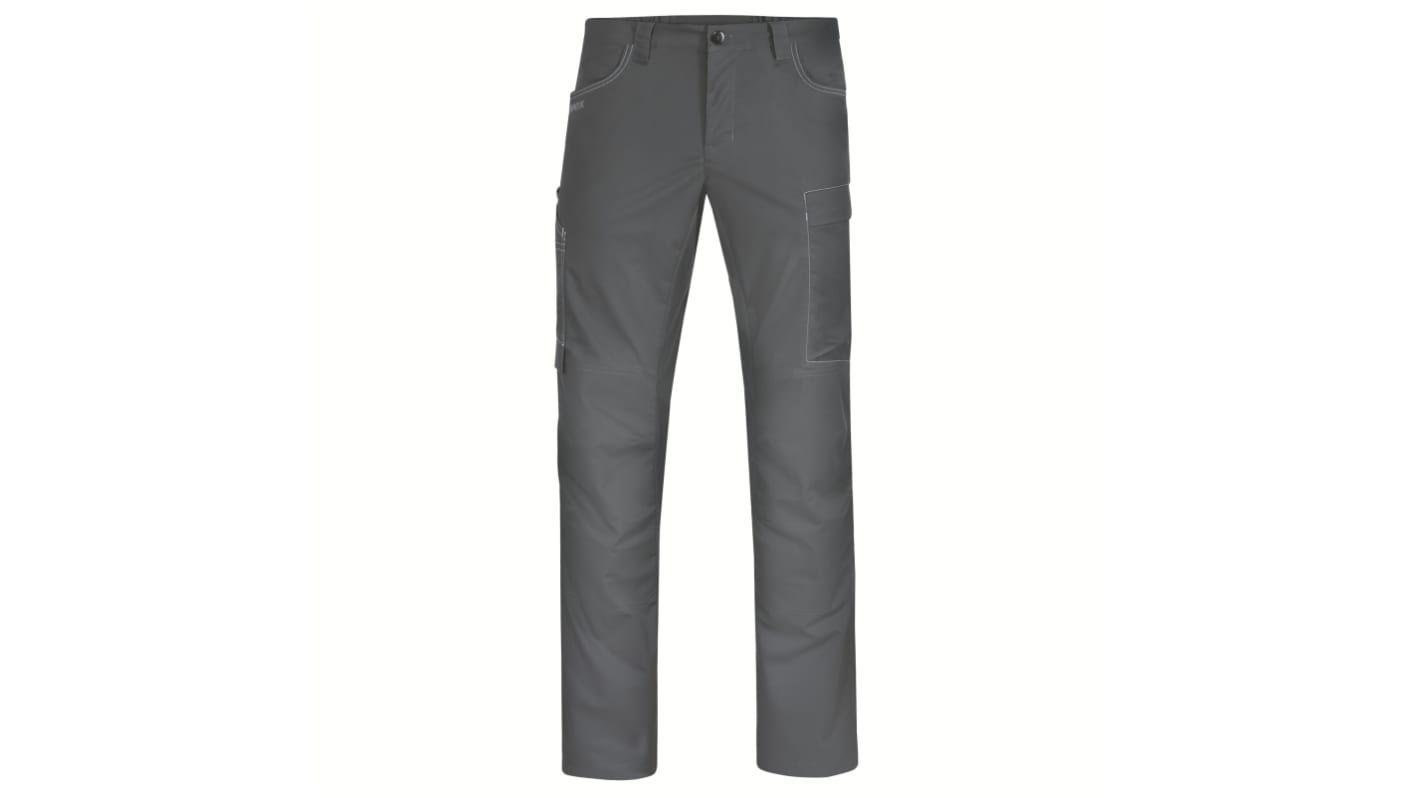 Pantaloni Antracite Cotone, elastan, poliestere per Uomo, lunghezza 81cm Design robusto 88868 28poll 72cm