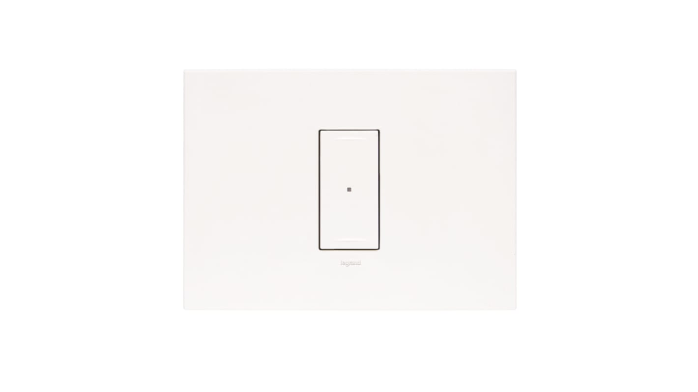 HPM White Smart Light Switch, 3 Way, 1 Gang, Arteor