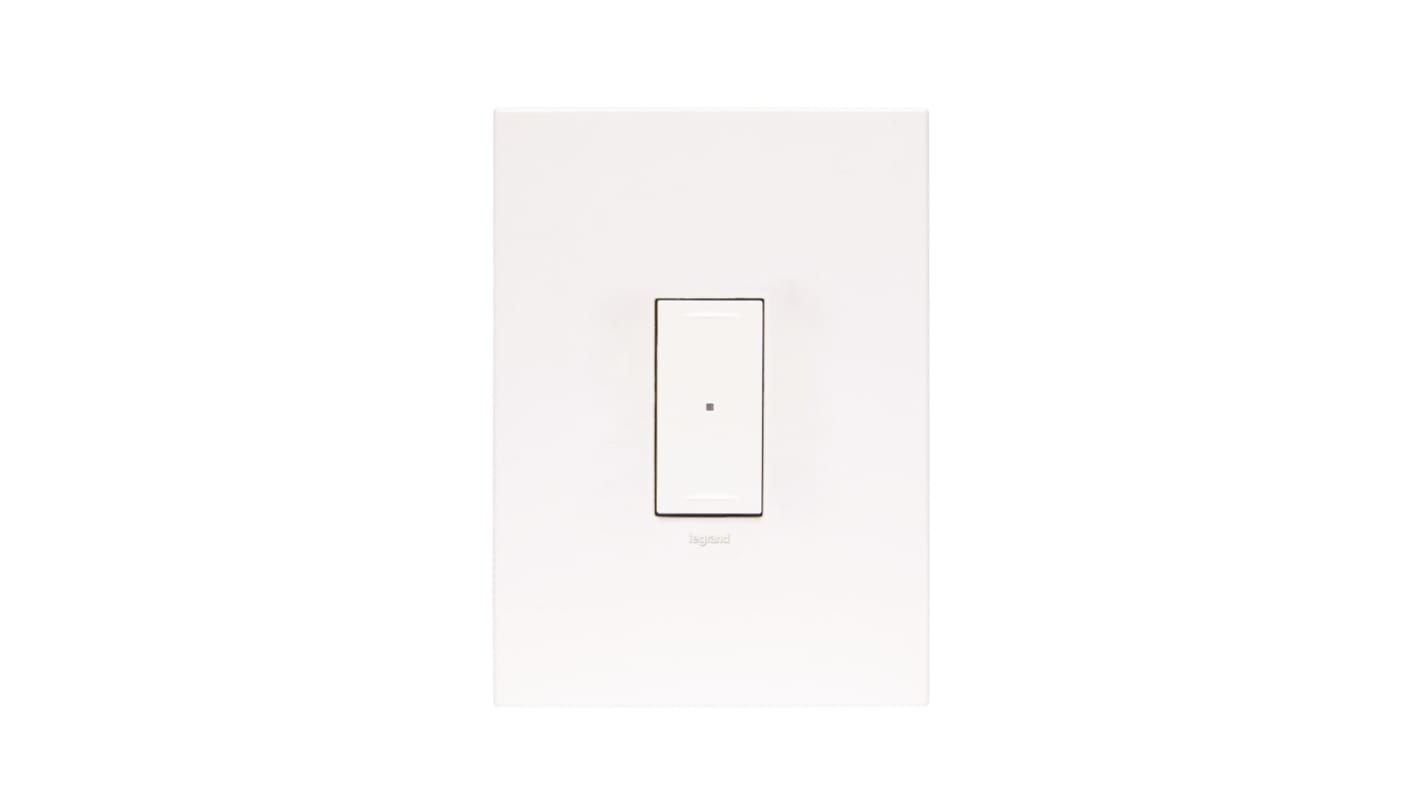 HPM White Smart Light Switch, 3 Way, 1 Gang, Arteor