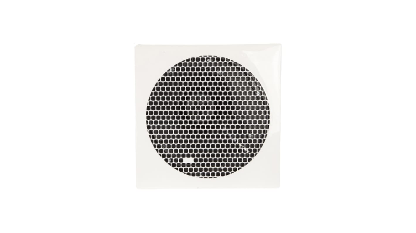 HPM EF200SQWE Square Wall Mount Extractor Fan, 350m³/h, Honeycomb Design to Maximise Airflow and Reduce Dust Build Up,