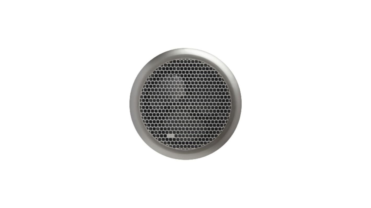 HPM EF250RDMS Round Wall Mount Extractor Fan, 400m³/h, Honeycomb Design to Maximise Airflow and Reduce Dust Build Up,