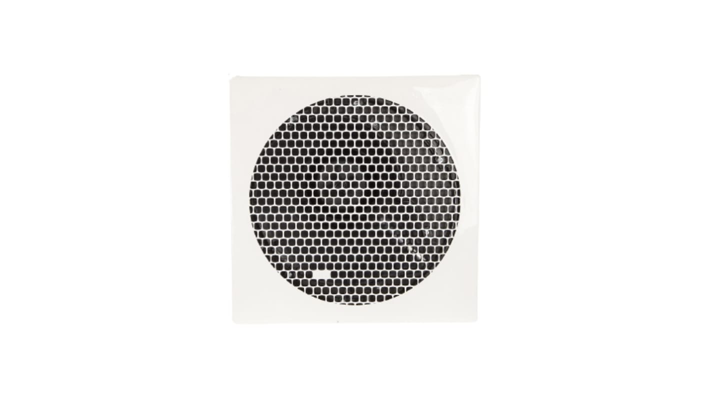 HPM EF250SQWE Square Wall Mount Extractor Fan, 400m³/h, Honeycomb Design to Maximise Airflow and Reduce Dust Build Up,