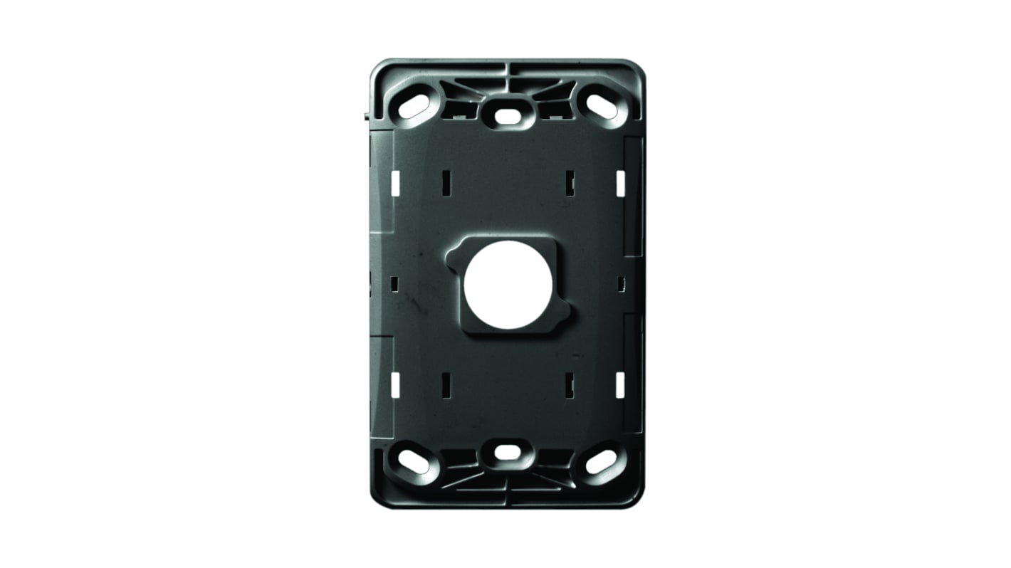 HPM Grey 1 Gang Light Switch Cover