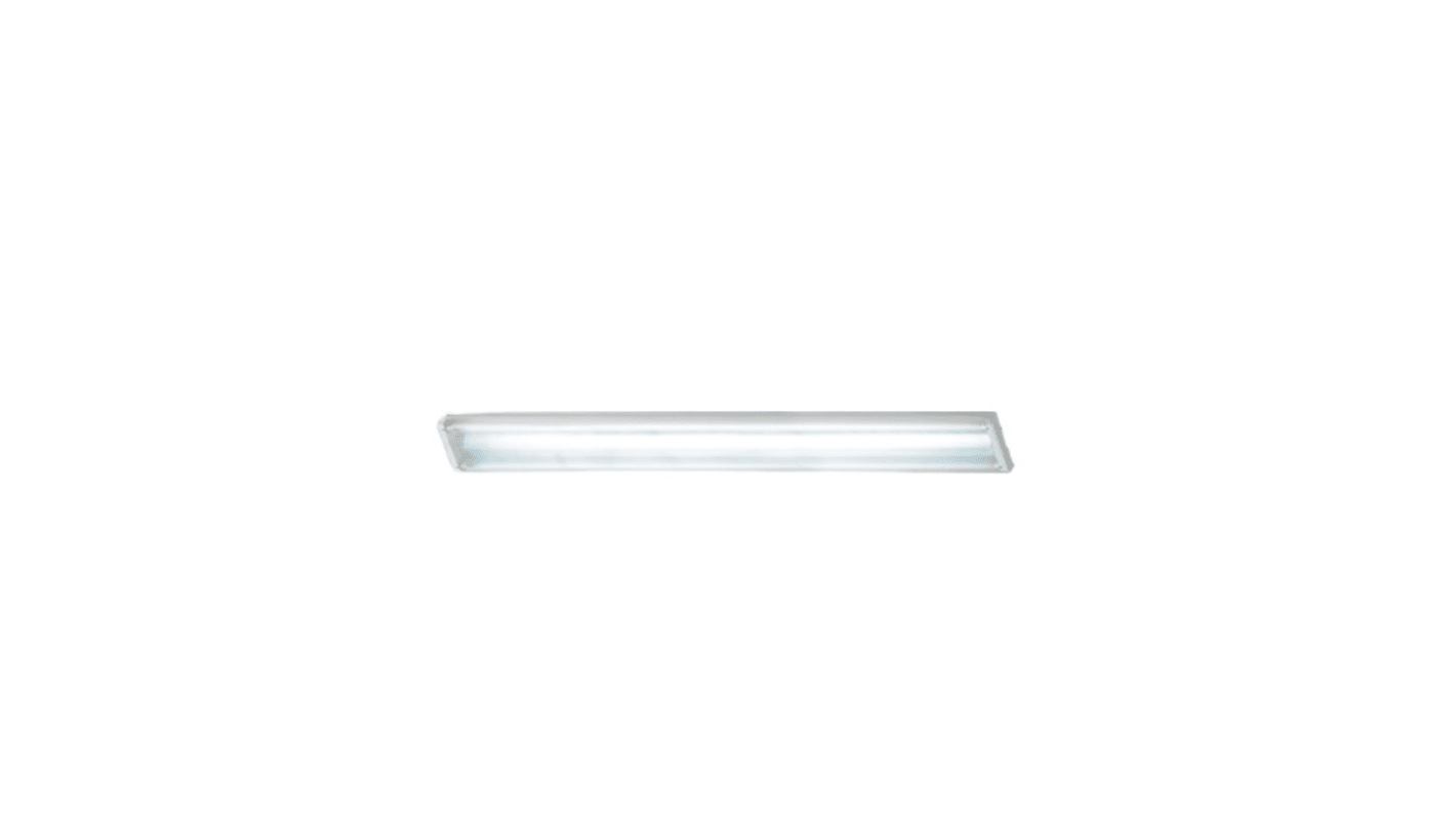 HPM 40 W Fluorescent Batten Light, 240 V LED Batten, 1 Lamp, Anti-corrosive, 1.2 m Long, IP22