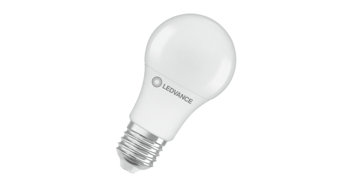 Lampade LED LEDVANCE con base E27, 10,5 W, col. Bianco caldo, intensità regolabile