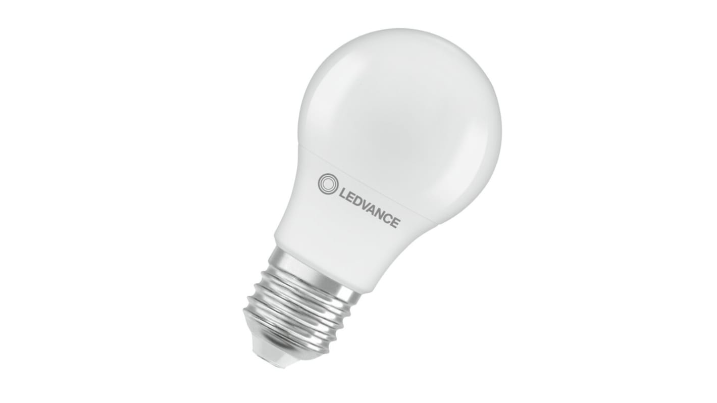 LEDVANCE CLASSIC A P, LED-Lampe, LED-Birne Glaskolben, 4,9 W, E27 Sockel, 4000K Kaltweiß