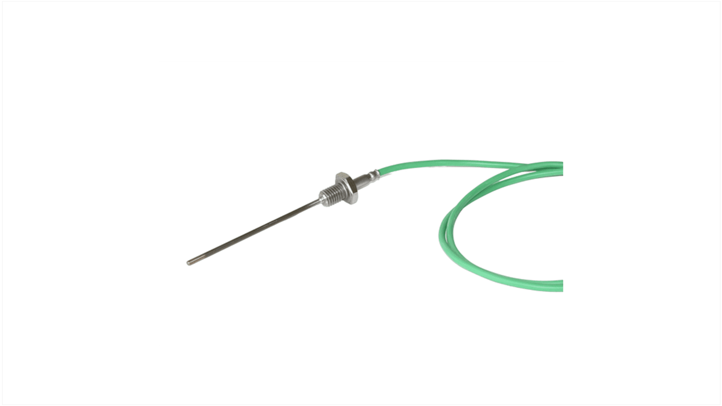 ElectrothermK5T Type K Thermocouple 2500mm Length, 3mm Diameter, 0°C → +350°C