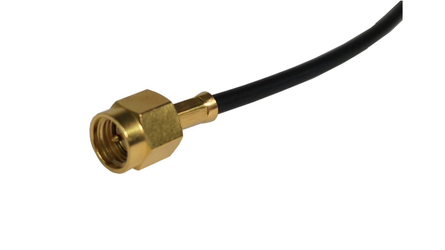 Huber+Suhner Stecker Koaxialsteckverbinder SMA-Steckverbinder, Kabel, Crimp-Anschluss, für Koaxial-Kabel, , Gerade