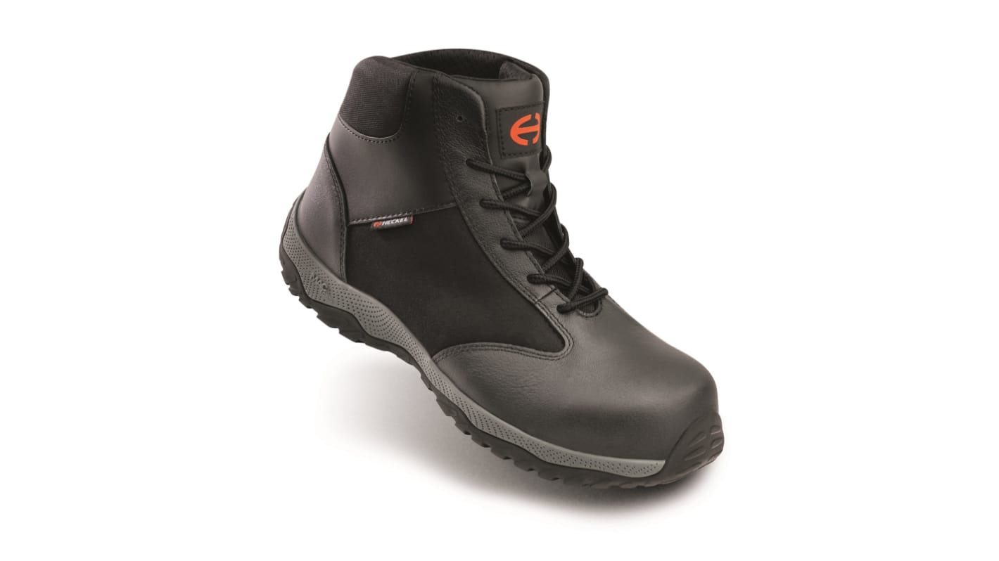 MS 30 HIGH Black Composite Toe Capped Unisex Safety Boots, UK 3, EU 36