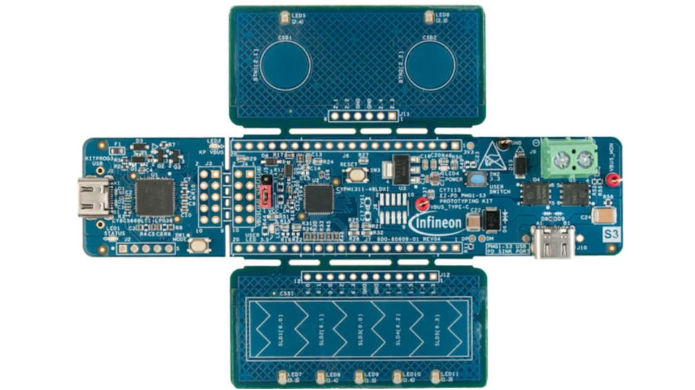 Zestaw badawczo-rozwojowy – mikrokontroler i procesor Infineon Mikrokontroler Płyta rozwojowa Mikrokontroler