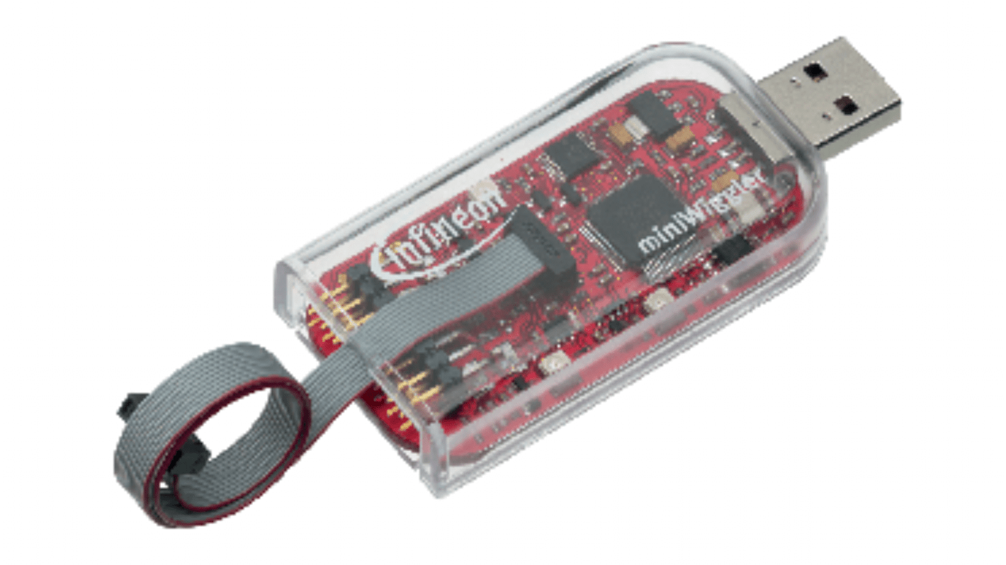 Infineon DAP miniWiggler miniWiggler Evaluation Board for 16-pin OCDSL1 JTAG connector and 10-pin DAP connector