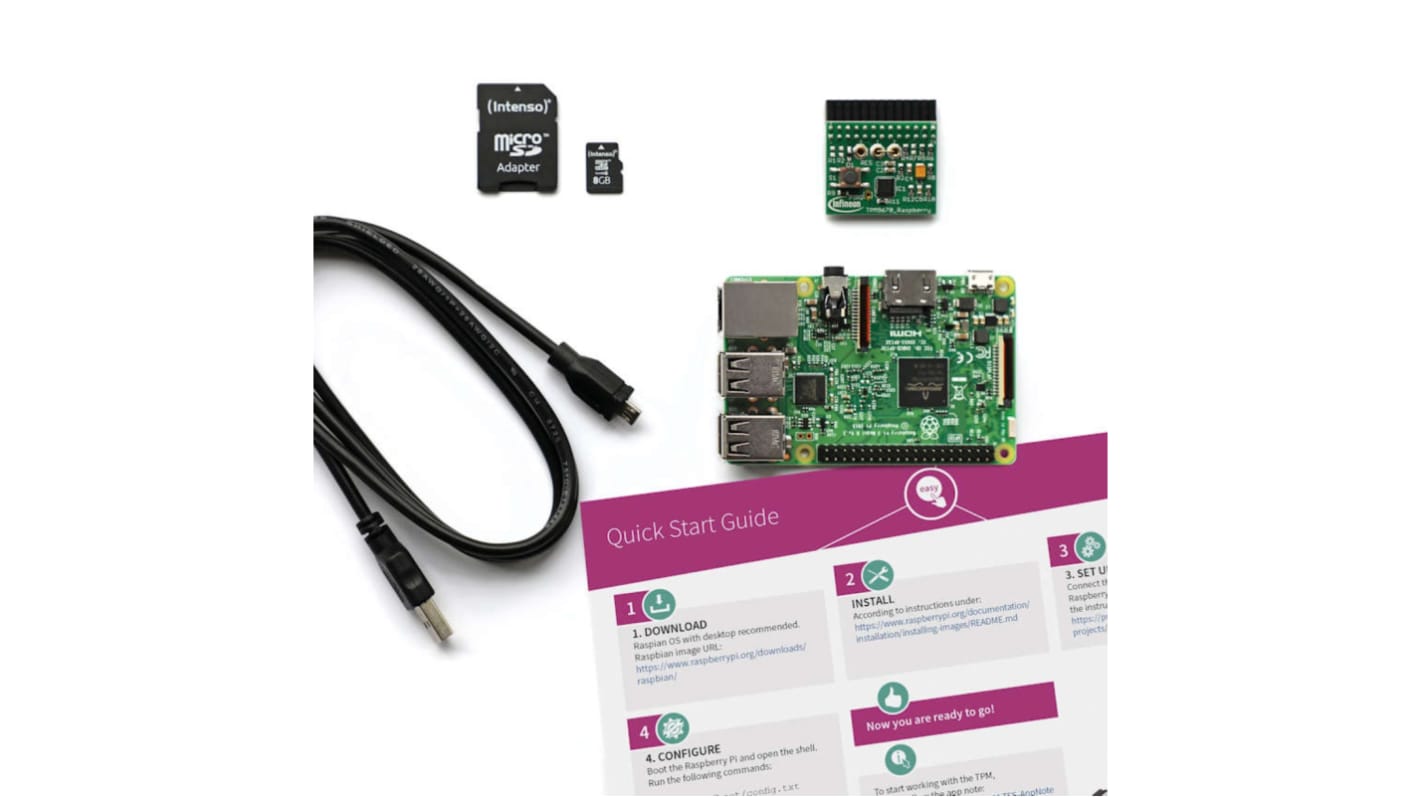 Infineon OPTIGA TPM Evaluation Kit Evaluierungsbausatz, SLM 9670