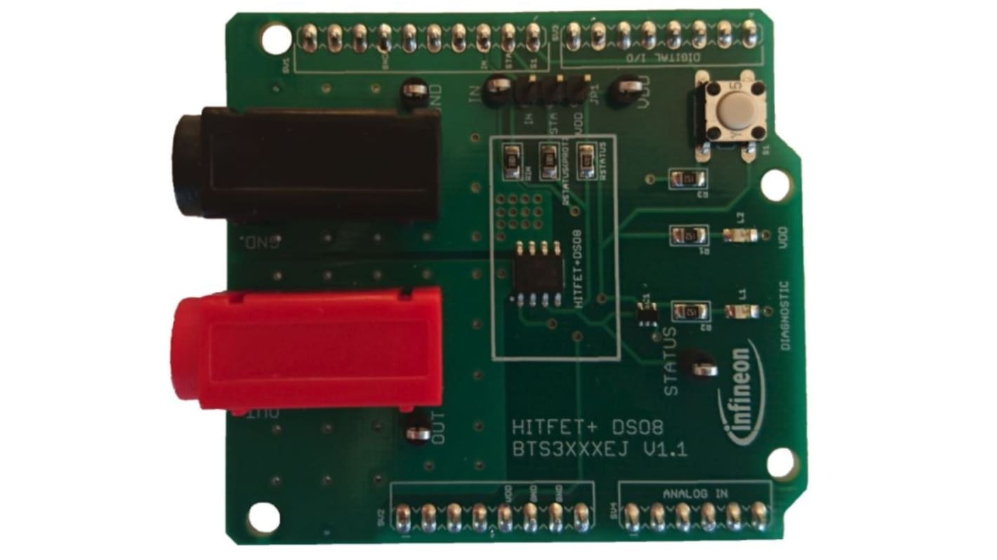 Placa de evaluación Controlador LED Infineon BTS3035EJ DEMOBOARD - BTS3035EJDEMOBOARDTOBO1