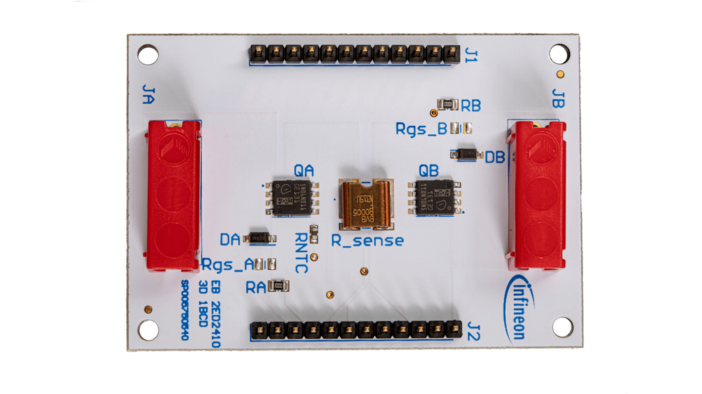 Placa de evaluación Driver de puerta MOSFET Infineon EB 2ED2410 3D 1BCD - EB2ED24103D1BCDTOBO1