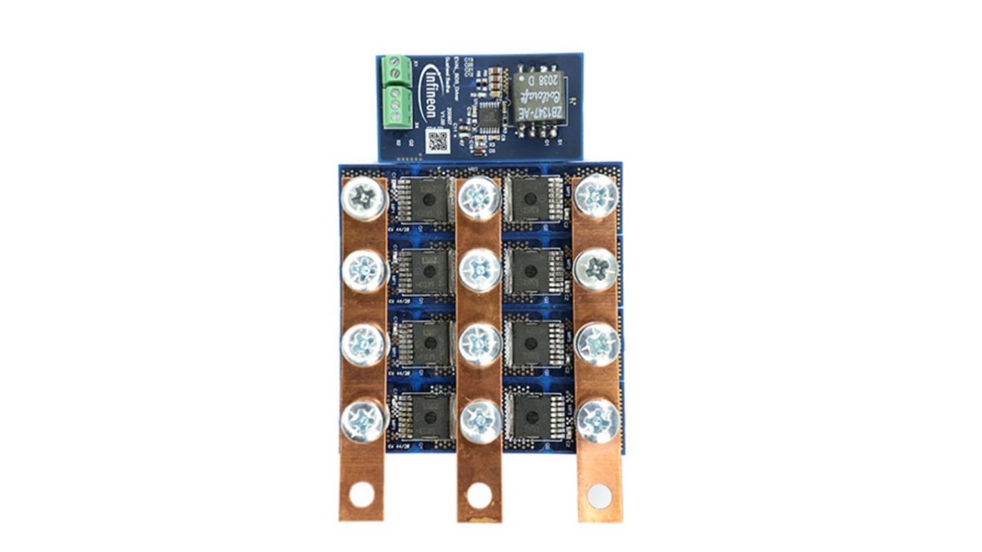 Placa de evaluación Controlador de corriente Infineon Bidirectional Protection Switch Evaluation Kit -