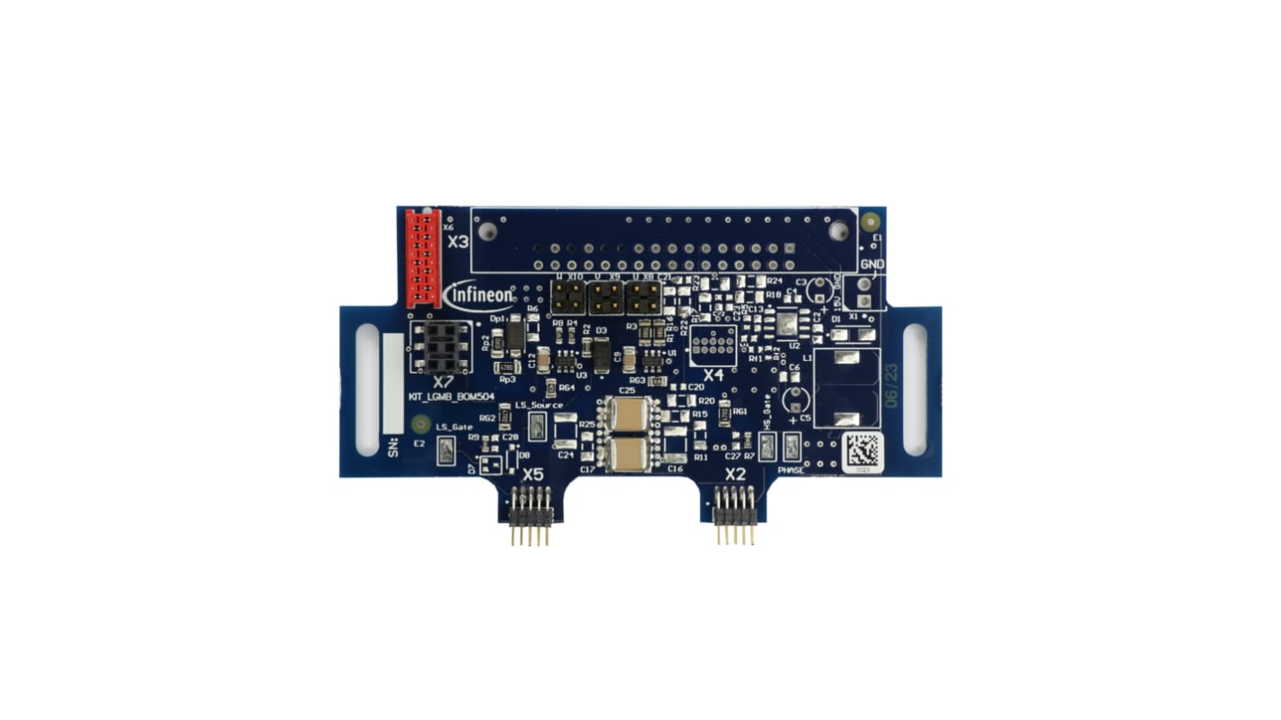 Placa de evaluación Driver de puerta MOSFET Infineon Low Voltage Drives Scalable Power Demonstration Board -