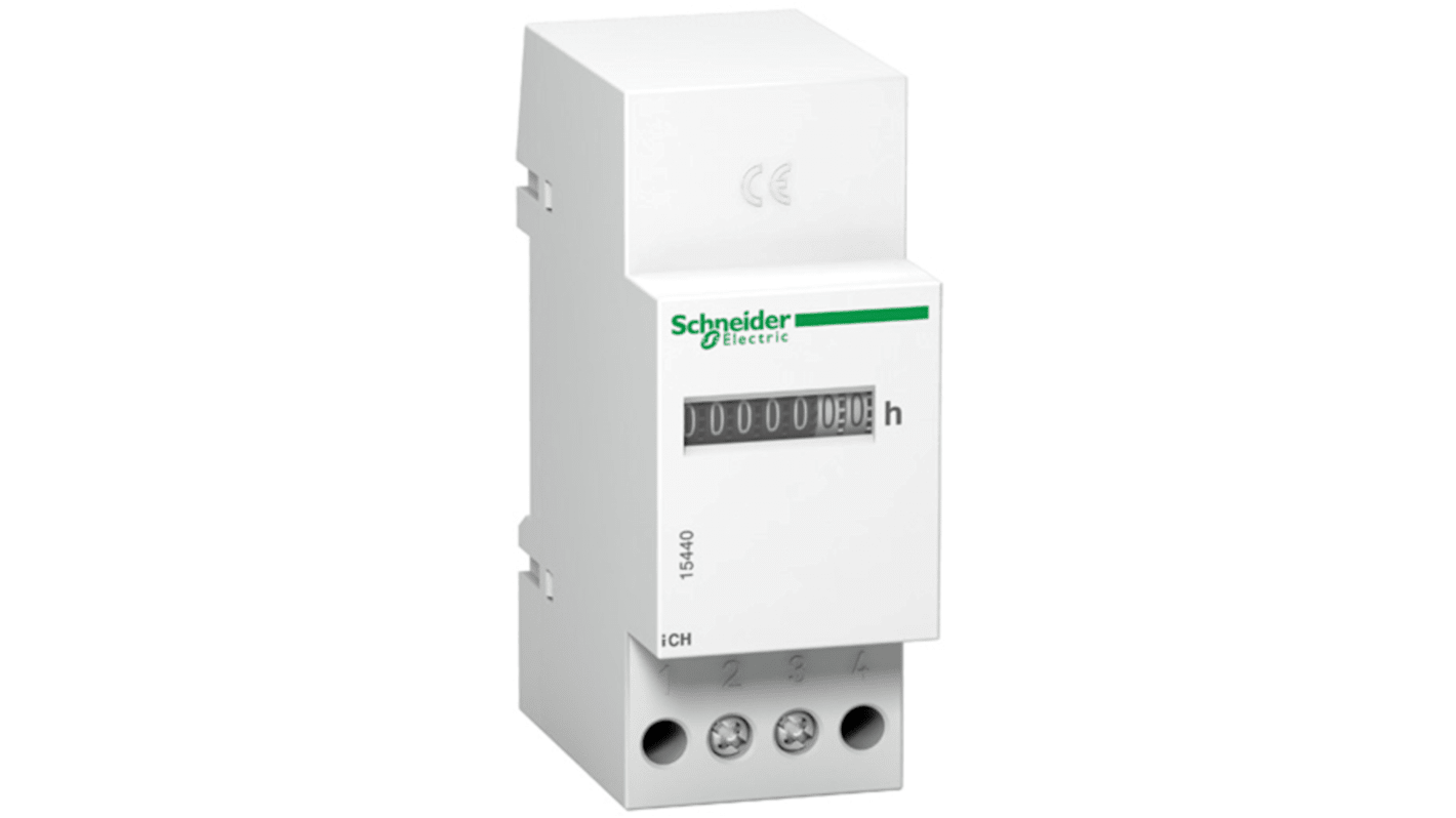 Temporizzatore Schneider Electric, 230 V, 4 canali, Ore