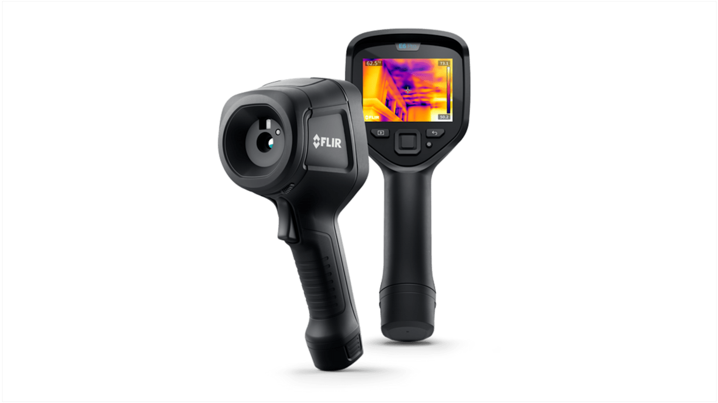 FLIR E6 Pro Thermal Imaging Camera with WiFi, -20 → +550 °C, 240 x 180pixel Detector Resolution