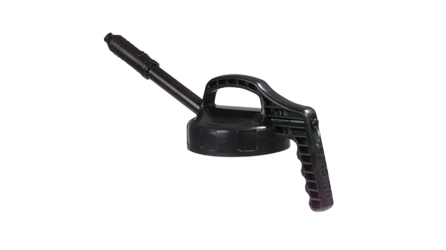 Stretch spout lid black