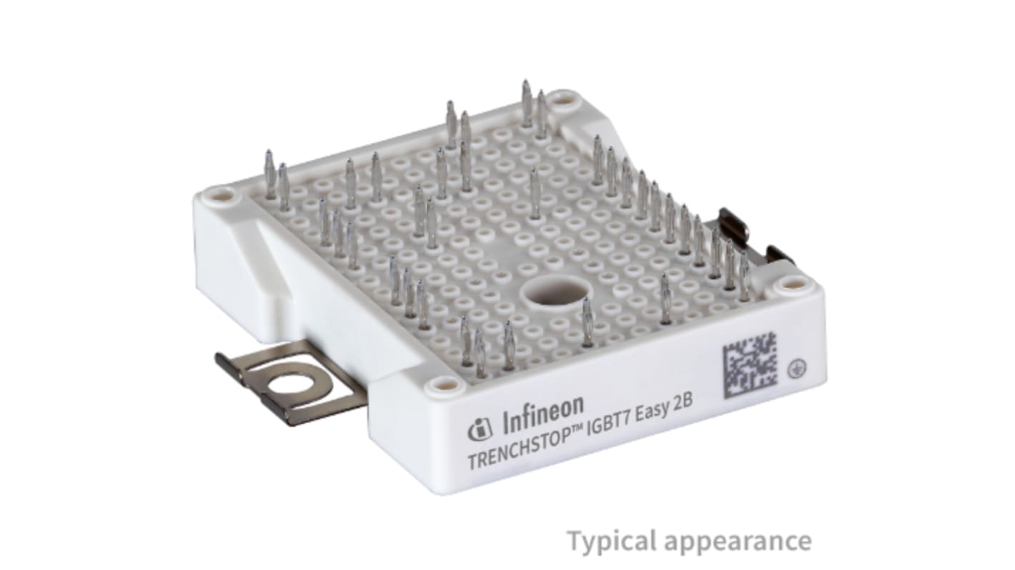 IGBT Infineon, VCE 1200 V, IC 50 A, canale N