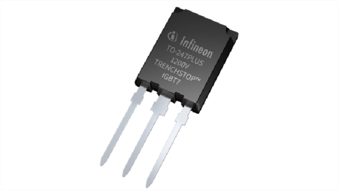 Infineon Nチャンネル IGBT 1200 V 100 A, 3-Pin TO-247 1