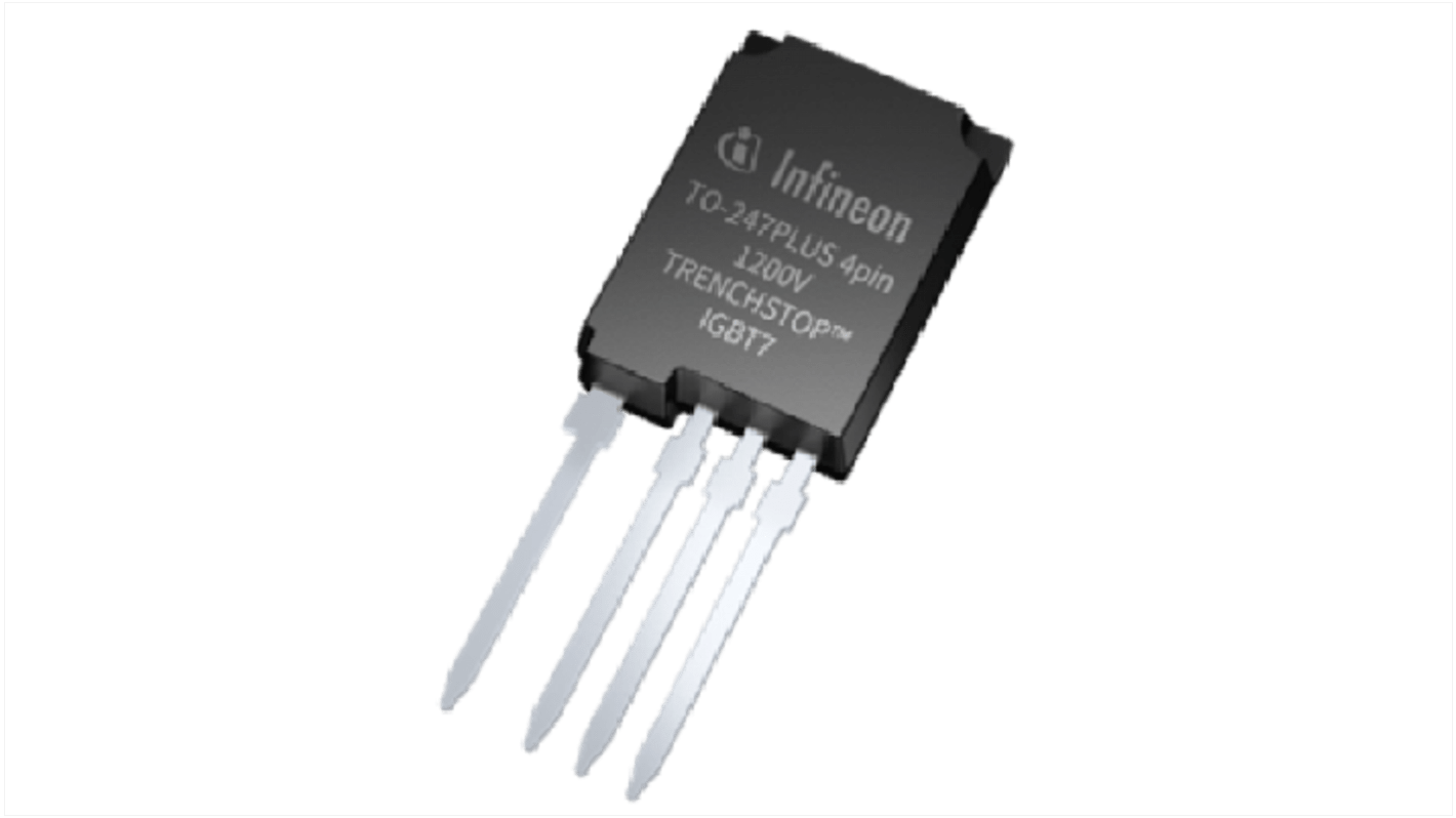 Infineon IGBT / 100 A ±20V max. , 1200 V 721 W, 4-Pin TO-247 N-Kanal