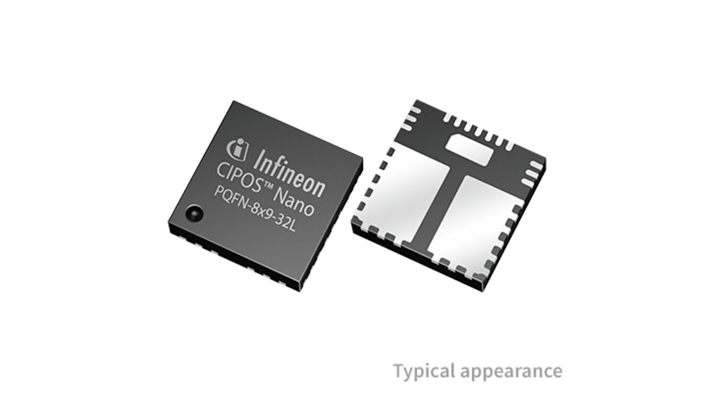 Infineon モータドライバIC, 32-Pin PQFN 3相,ハーフブリッジ