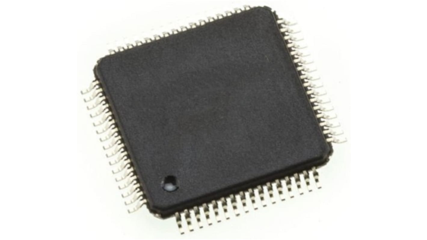 Mikrokontroler Infineon CY8C4127 TQFP 64-pinowy Montaż powierzchniowy ARM Cortex-M0 CPU 128 kB 32bit 24MHz Flash