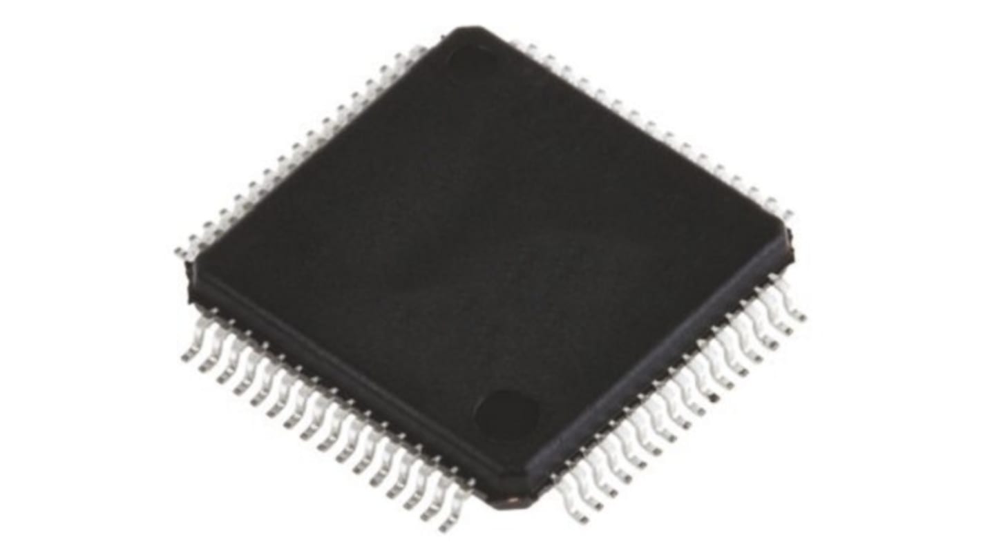 Microcontrollore Infineon, ARM Cortex M3, LQFP, CY9B520M, 64 Pin, Montaggio superficiale, 32bit, 72MHz