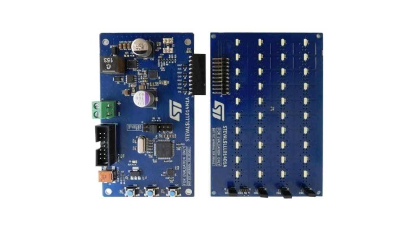 STMicroelectronics STEVAL-LLL014V1, Automotive LED Driver 4-Channel Evaluation Kit LED Driver Evaluation Kit for