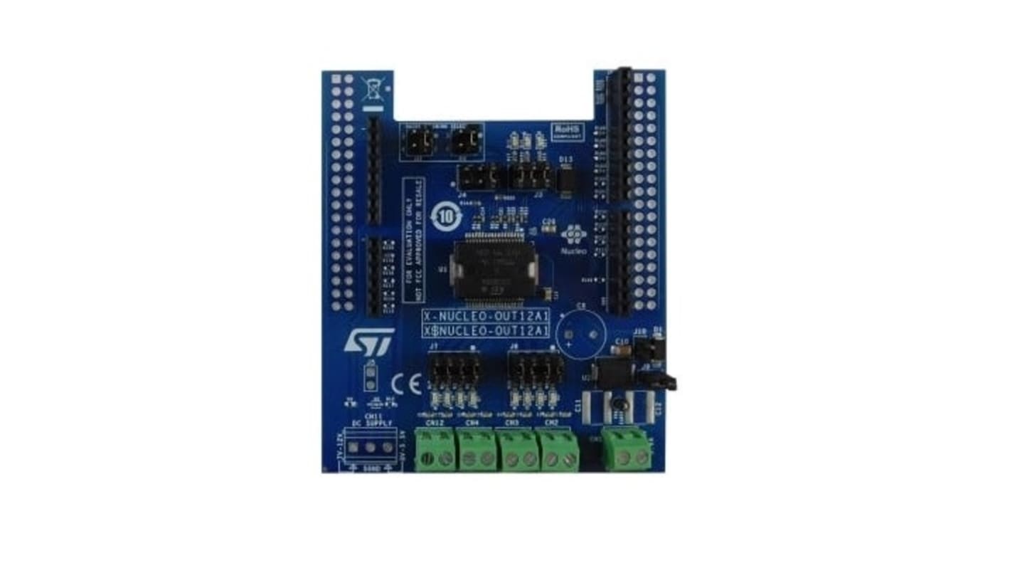 Placa de expansión STMicroelectronics Industrial Digital Output Expansion Board - X-NUCLEO-OUT12A1