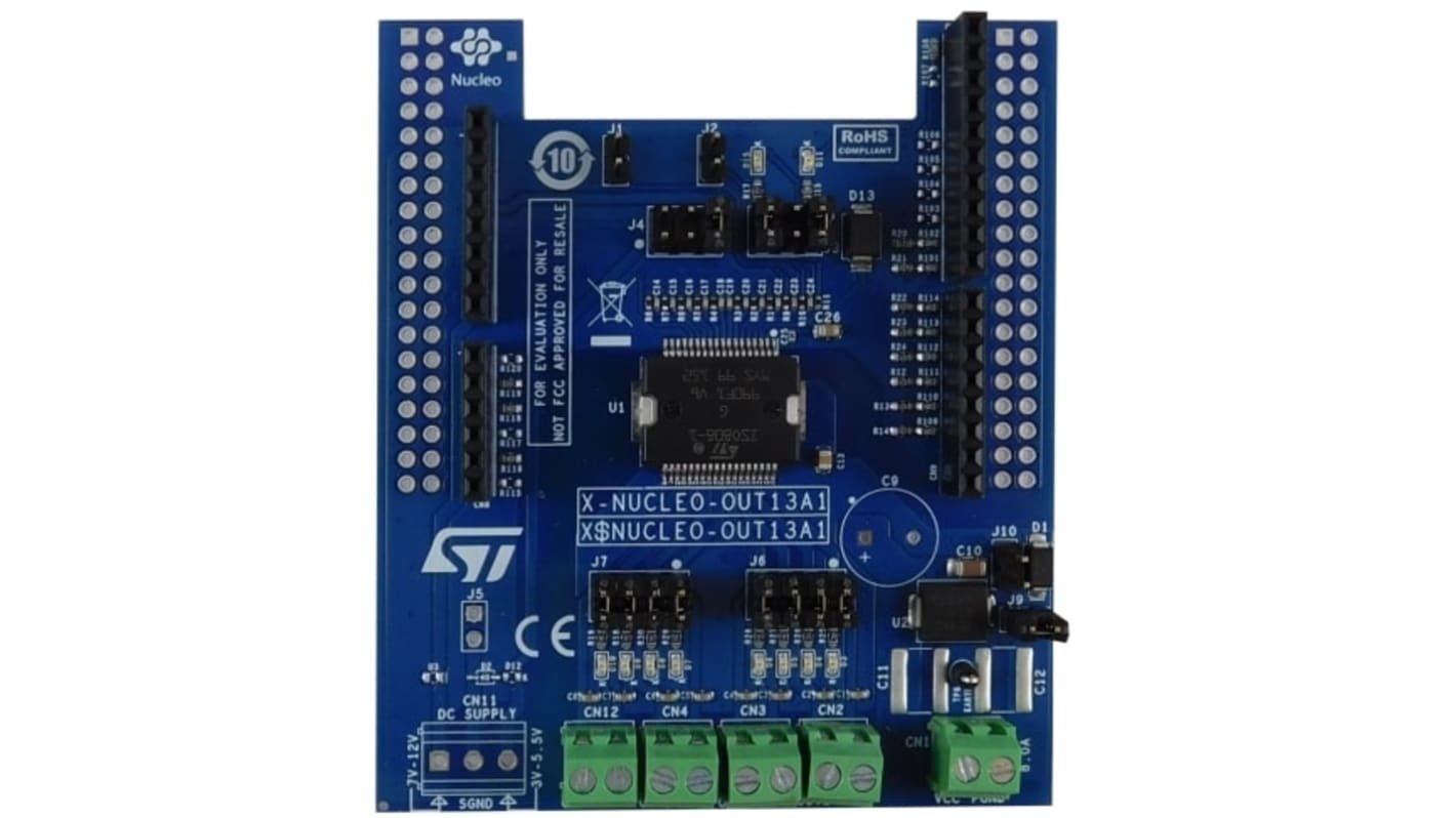 Placa de expansión STMicroelectronics Industrial Digital Output Expansion Board - X-NUCLEO-OUT13A1