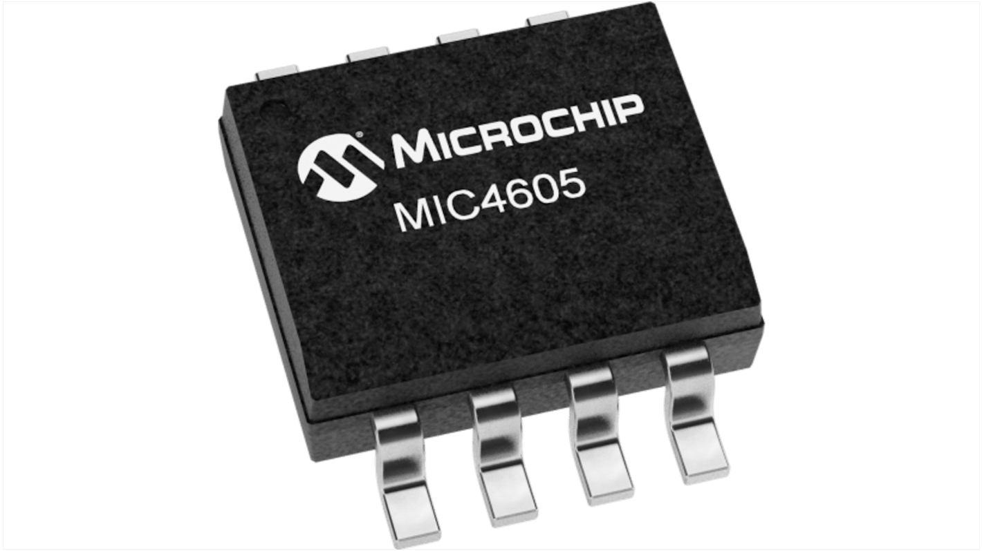 MOSFET kapu meghajtó MIC4605-1YM TTL, 16V, 10-tüskés, TDFN