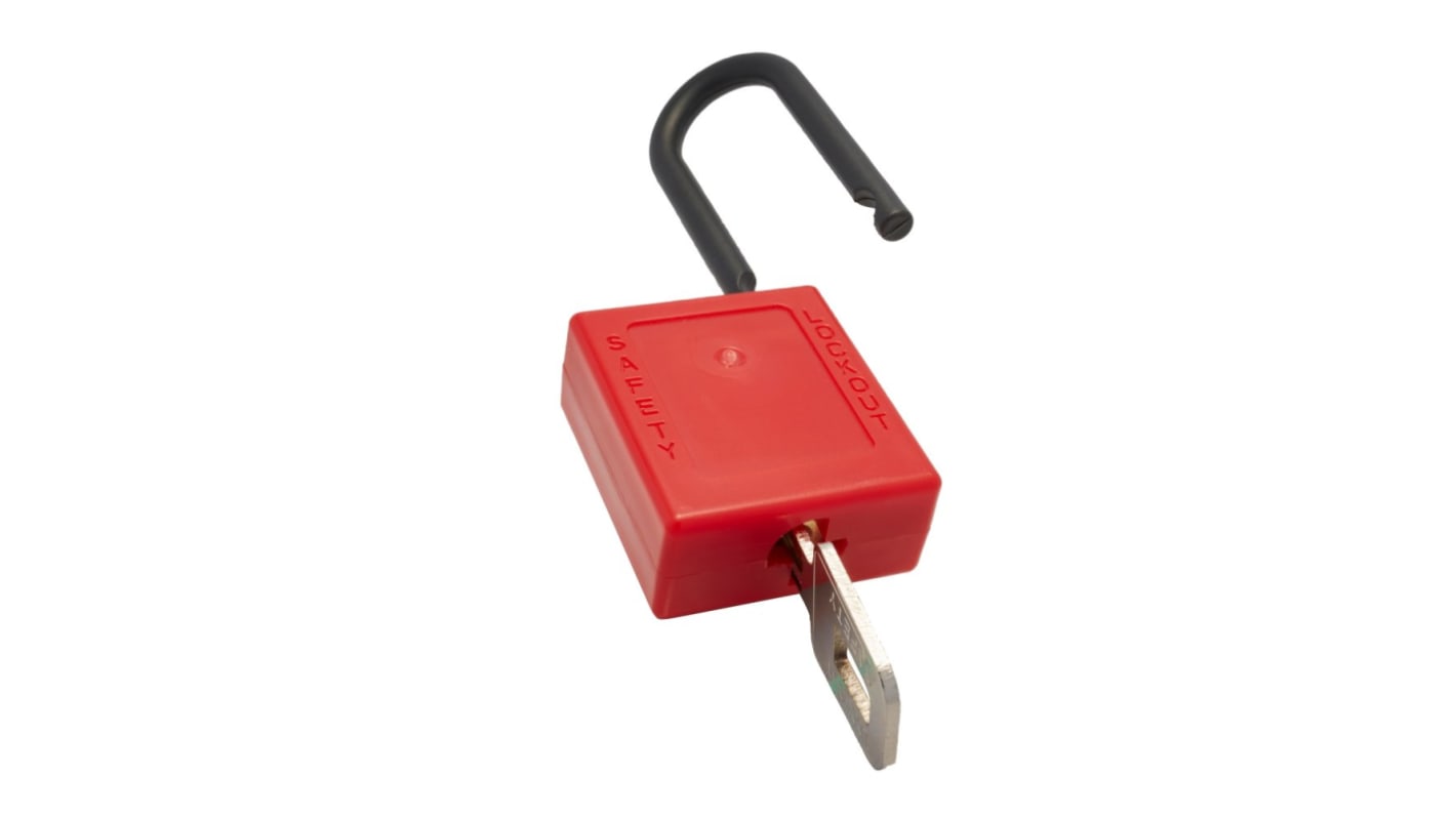 Kasp Clamping Weatherproof Nylon Padlock, 20mm Shackle, 40mm Body