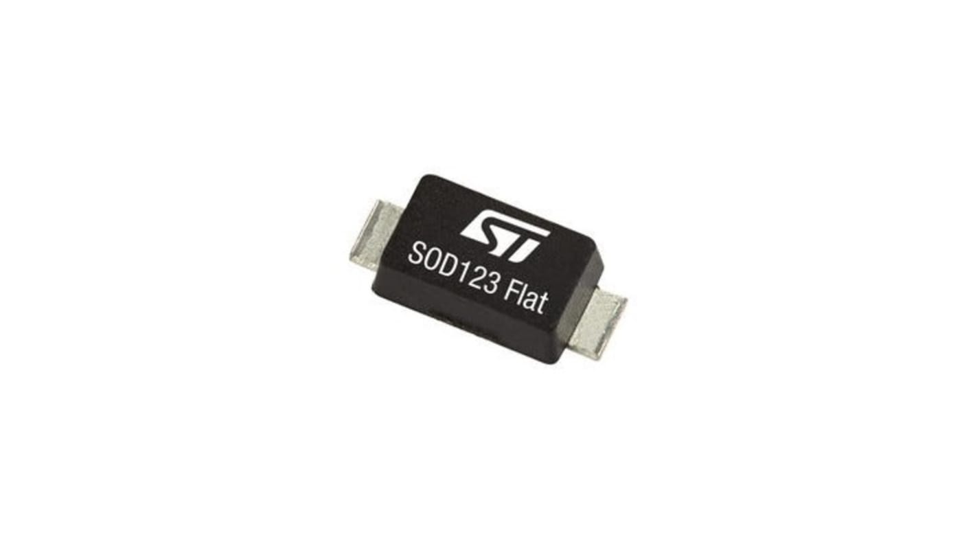 Diodo raddrizzatore e Schottky STMicroelectronics, Montaggio superficiale, 1A, 100V, ECOPACK