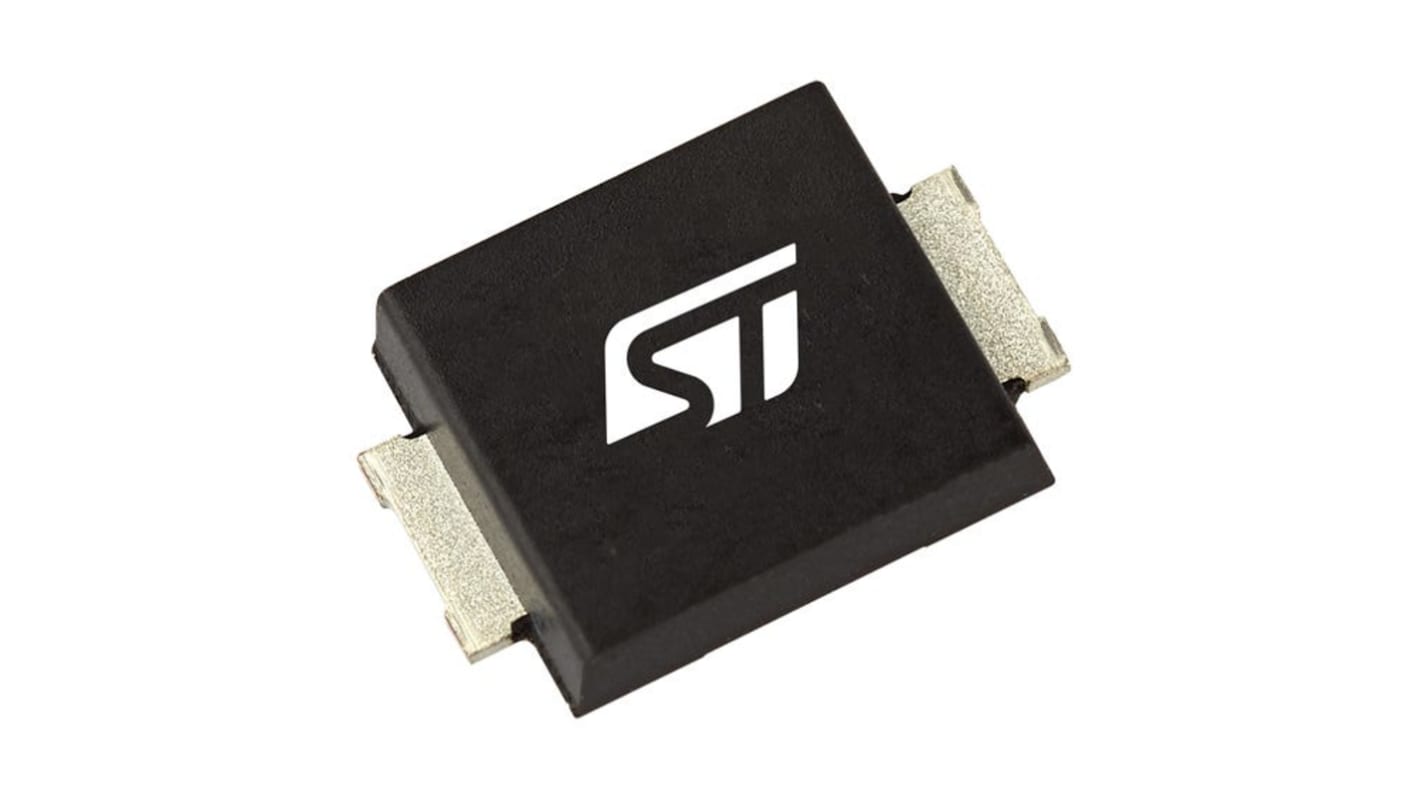 Diodo raddrizzatore e Schottky STMicroelectronics, Montaggio superficiale, 2A, 3V, ECOPACK