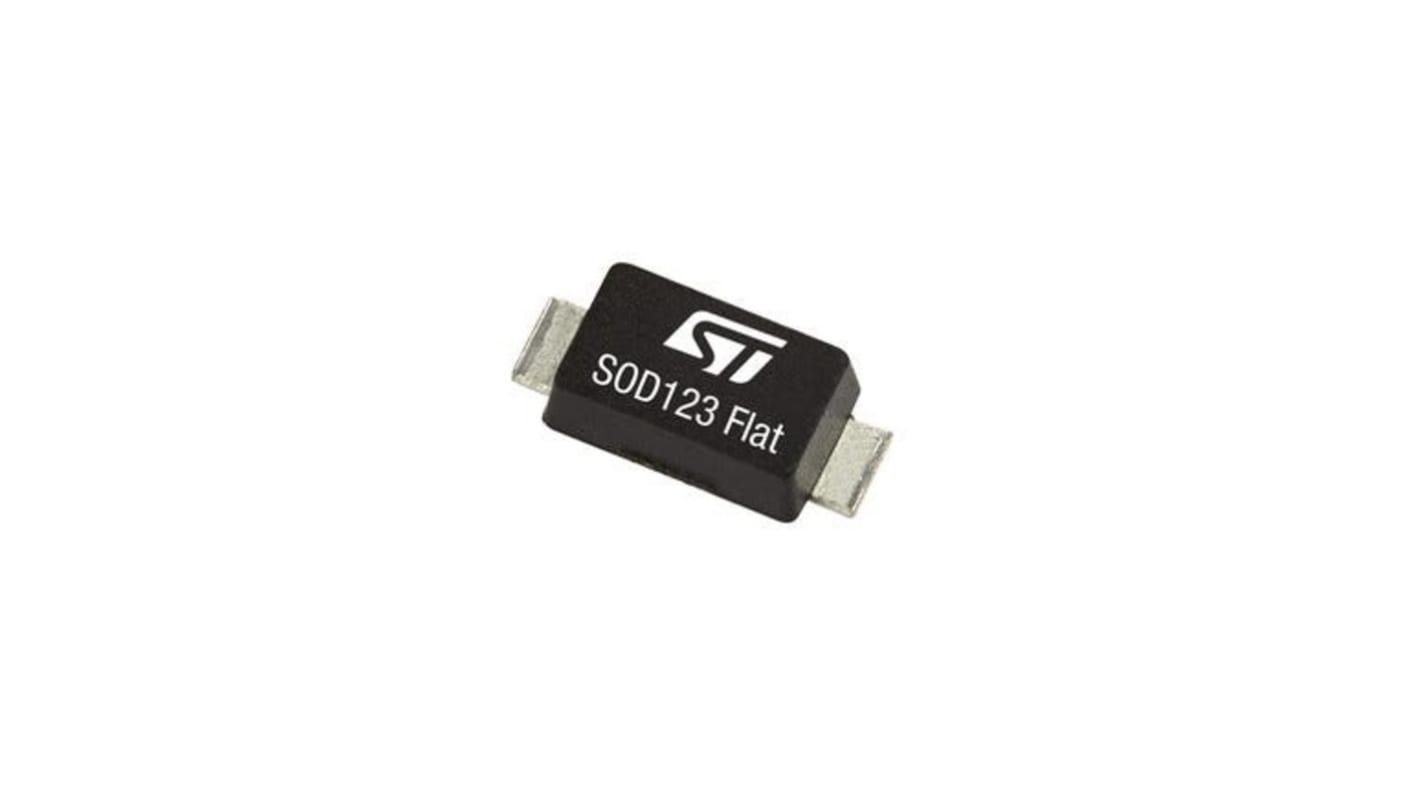 STMicroelectronics 100V 2A, Schottky Rectifier & Schottky Diode, 2-Pin ECOPACK STPST2H100ZFY