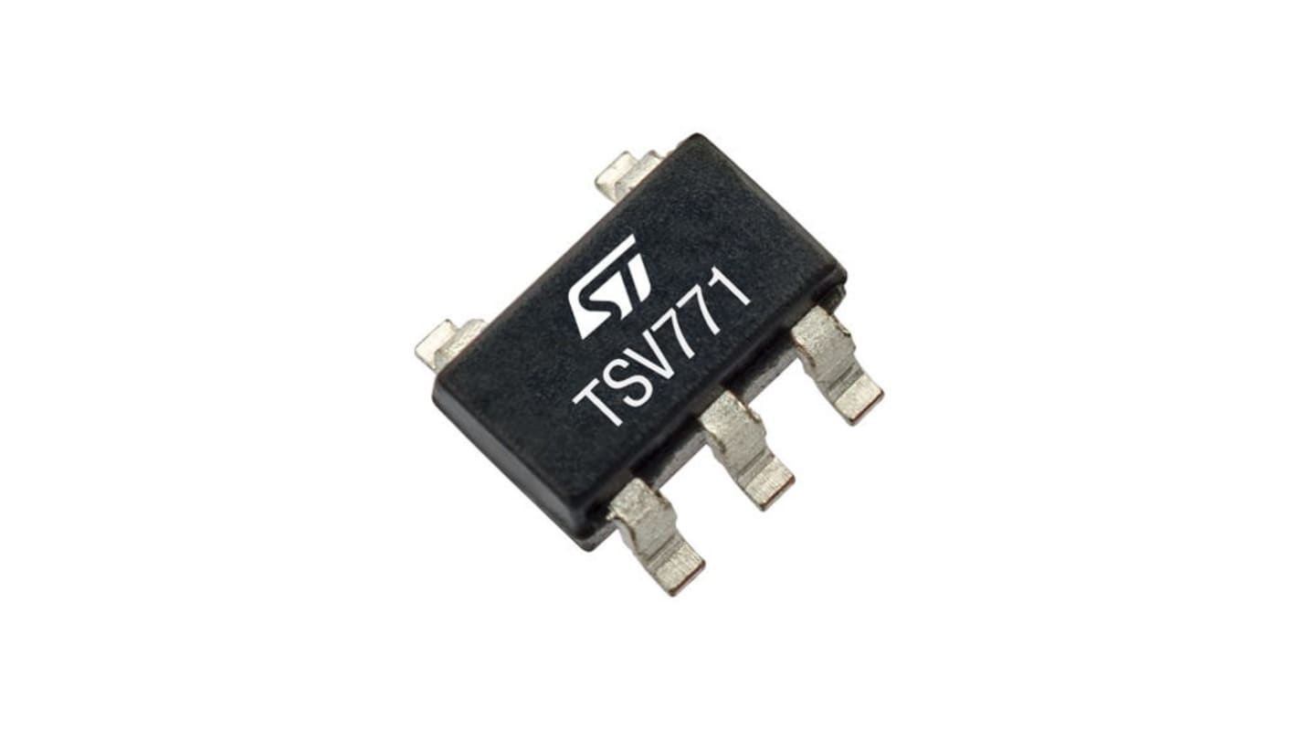 TSV771IYLT STMicroelectronics, Operational Amplifier, Op Amps, RRO, 20MHz, 5.5 V, 8-Pin ECOPACK