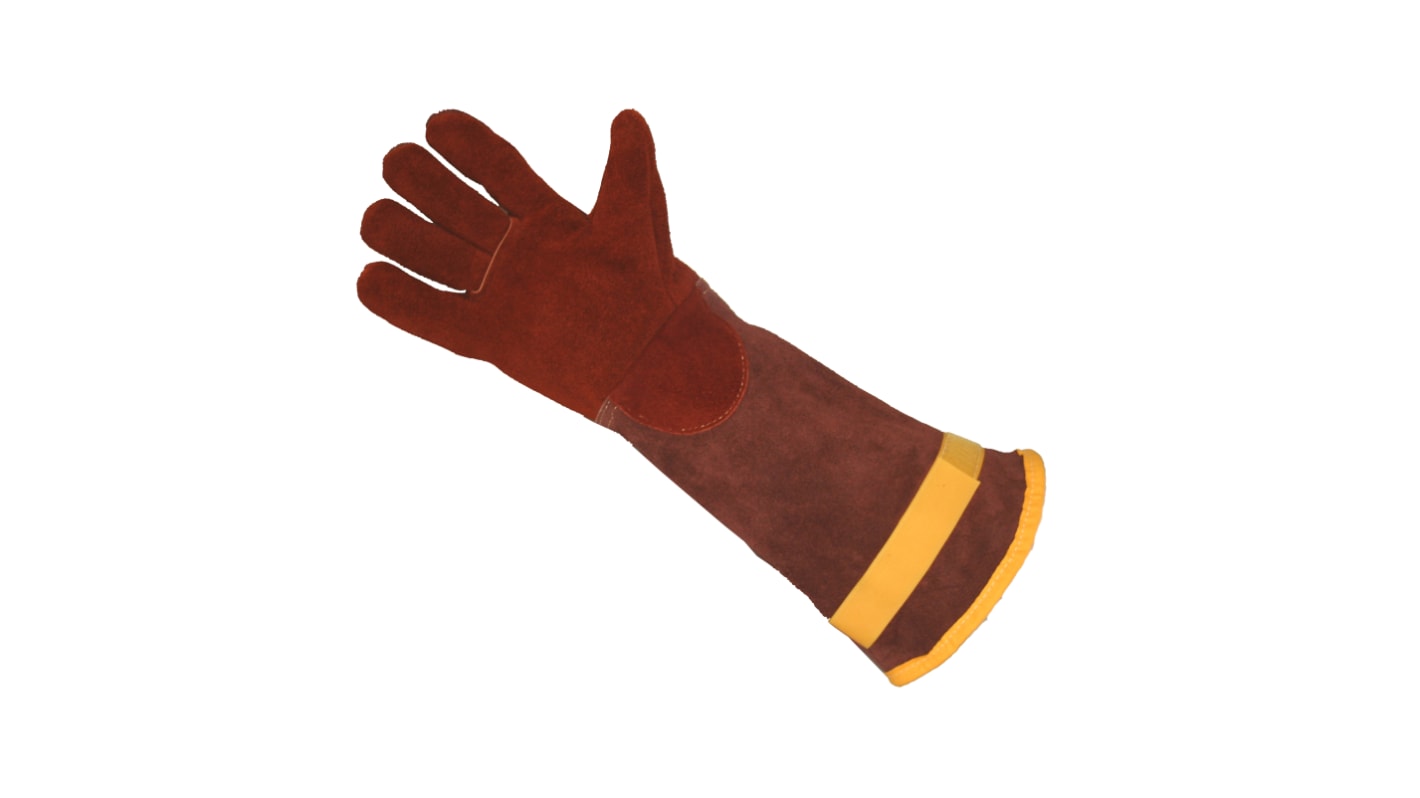 Liscombe Brown Safety Work Gloves