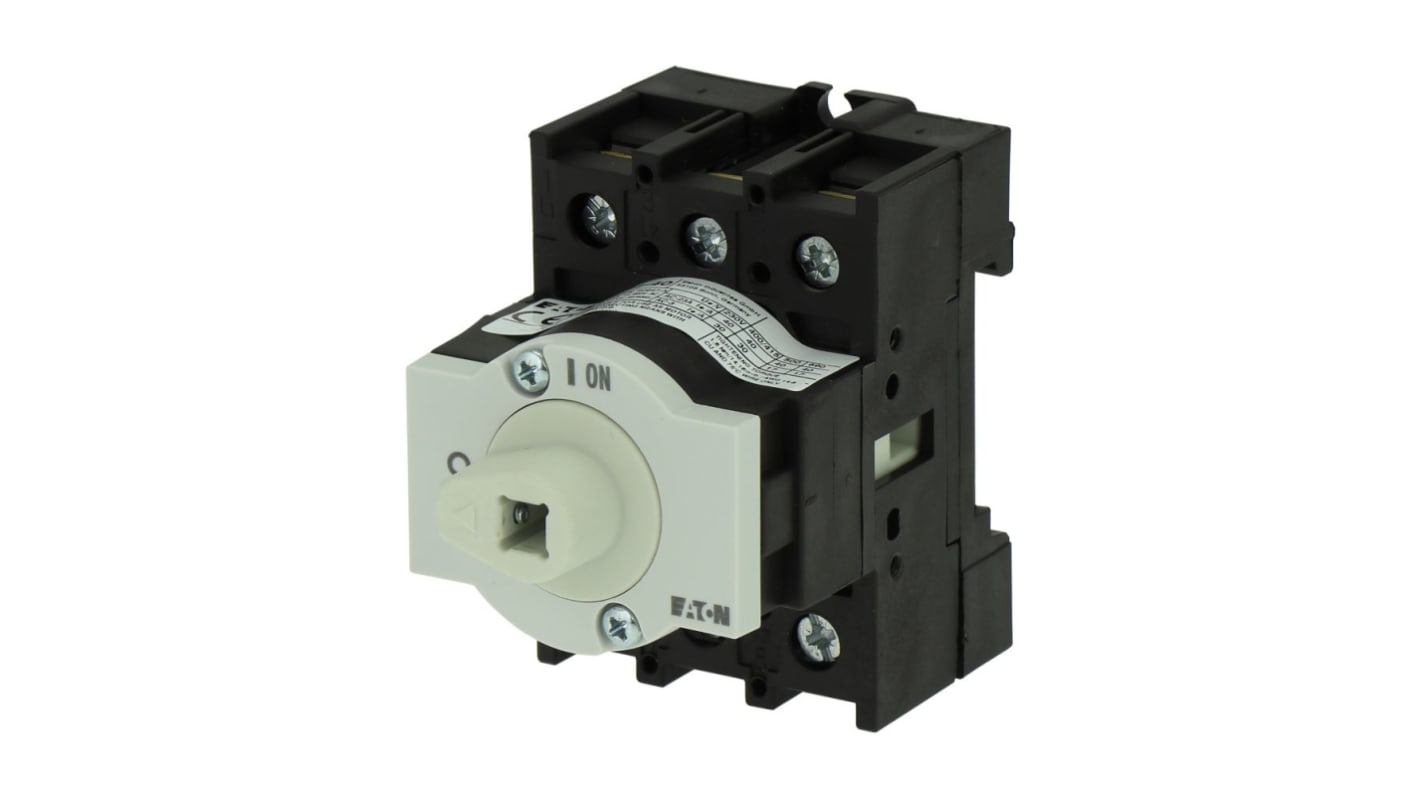 Eaton 3 Pole Isolator Switch - 40A Maximum Current, 15kW Power Rating, IP65